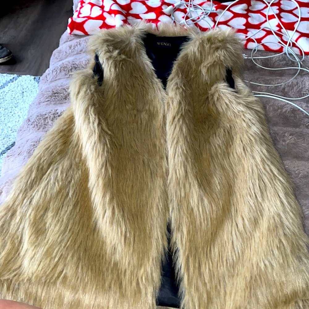 Furry vest